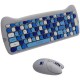 Комплект Canyon HSET-W6 Kitty Edition Wireless UA Blue (CNS-HSETW6BL)