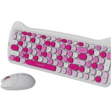 Комплект Canyon HSET-W6 Kitty Edition Wireless UA Pink (CNS-HSETW6PK) - Фото