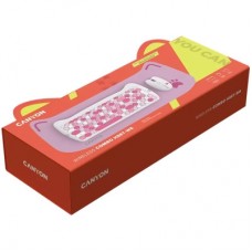 Комплект Canyon HSET-W6 Kitty Edition Wireless UA Pink (CNS-HSETW6PK) - Фото