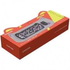 Комплект Canyon HSET-W6 Kitty Edition Wireless UA Violet (CNS-HSETW6VT) - Фото