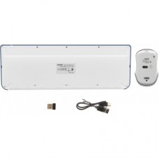 Комплект Maxxter KMS-WCM-01BL-UA Wireless UA Blue (KMS-WCM-01BL-UA) - Фото