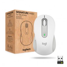 Мышка Logitech Signature M650 Wireless for Business Off-White (910-006275) - Фото
