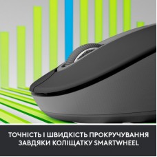 Мышка Logitech Signature M650 L Wireless Mouse for Business Graphite (910-006348) - Фото
