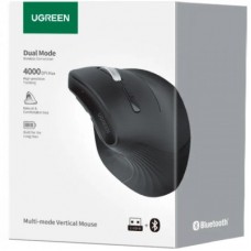 Мышка Ugreen MU008 Vertical Wireless Black (25444) - Фото