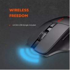 Мышка Canyon Crusader GMW-13 RGB Wireless Black (CND-SGMW13) - Фото