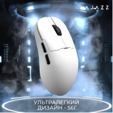 Мышка Ajazz AJ159 APEX Wireless/Bluetooth/USB White (AJM159-A-W) Мышка Ajazz AJ159 APEX Wireless/Bluetooth/USB White (AJM159-A-W) - Фото