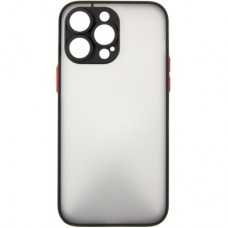 Чохол для мобільного телефона Dengos Matte iPhone 14 Pro Max (black) (DG-TPU-MATT-126) - Фото
