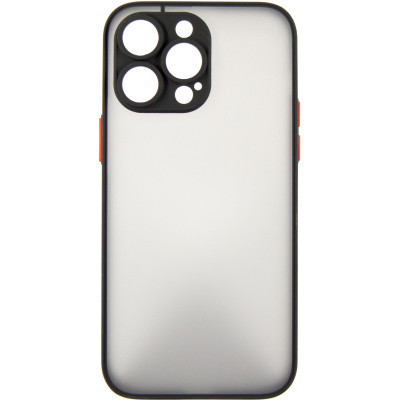 Чохол для мобільного телефона Dengos Matte iPhone 14 Pro Max (black) (DG-TPU-MATT-126)