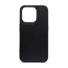 Чохол для мобільного телефона Harder Carbon Pattern Apple iPhone 14 Pro Black (ARM76779) - Фото