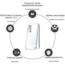 Чохол для мобільного телефона Drobak Acrylic Case with Airbag Samsung Galaxy S24 FE Camera cover (949427) Чохол для мобільного телефона Drobak Acrylic Case with Airbag Samsung Galaxy S24 FE Camera cover (949427) - Фото