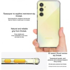 Чохол для мобільного телефона Drobak Acrylic Case with Airbag Samsung Galaxy S24 FE Camera cover (949427) Чохол для мобільного телефона Drobak Acrylic Case with Airbag Samsung Galaxy S24 FE Camera cover (949427) - Фото