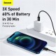 Дата кабель USB-C to Lightning 1.0m 20W Superior Series Black Baseus (CATLYS-A01) Дата кабель USB-C to Lightning 1.0m 20W Superior Series Black Baseus (CATLYS-A01)