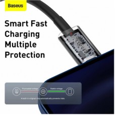 Дата кабель USB-C to Lightning 1.0m 20W Superior Series Black Baseus (CATLYS-A01) - Фото