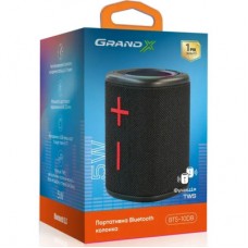 Акустична система Grand-X Bluetooth Black (BTS-10DB) - Фото