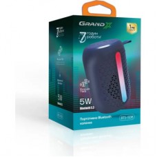 Акустична система Grand-X Bluetooth Dark blue (BTS-5DB) - Фото