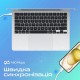 Дата кабель USB-C to USB-C 2.0m 60W PD EcoLine-CC200 white Promate (ecoline-cc200.white)