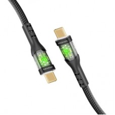 Дата кабель USB-C to USB-C transline-cc200.black Promate (transline-cc200.black) - Фото