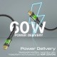 Дата кабель USB-C to USB-C transline-cc200.black Promate (transline-cc200.black)
