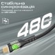 Дата кабель USB-C to USB-C transline-cc200.black Promate (transline-cc200.black)