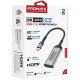 Дата кабель USB-C to HDMI medialink-8k.grey Promate (medialink-8k.grey)