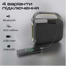Акустична система HiFuture Musicbox 200 Black (musicbox200.black) - Фото