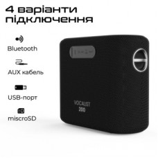Акустична система HiFuture Vocalist 200 Black (vocalist200.black) - Фото