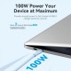 Дата кабель USB-C to 2xUSB-C 1.5m 5.0A Silicone Type Blue Vention (CTMSG)