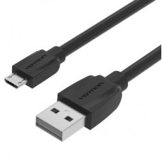Дата кабель USB 2.0 AM to Micro 5P 1.0m Vention (VAS-A40-B300) - Фото