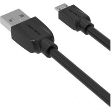 Дата кабель USB 2.0 AM to Micro 5P 1.0m Vention (VAS-A40-B300) - Фото