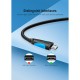 Дата кабель USB 2.0 AM to Micro 5P 0.5m Black Vention (VAS-A08-B050)