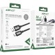 Дата кабель USB 2.0 AM to Type-C 1.2m 3.0 A (18W) C20-04 aluminum alloy Black Acefast (6974316283782)