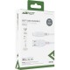 Дата кабель USB 2.0 AM to Lightning 1.2m 2.4A TPE C3-02 White Acefast (6974316280835)
