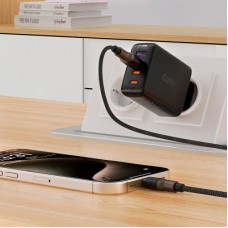 Дата кабель USB 2.0 AM to Type-C 1.2m 3.0 A silicone braid C10-04 Acefast (6974316283126) - Фото