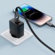 Дата кабель USB-C to USB-C/A 1.2m 3.0 A zink alloy C13-04 Black Acefast (6974316282334)