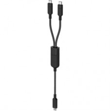 Дата кабель USB 2.0 USB-C 2in1 0.8m + sub 0.4m, 100 W, C5-11 Acefast (6974316280149) - Фото