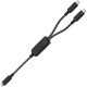 Дата кабель USB 2.0 USB-C 2in1 0.8m + sub 0.4m, 100 W, C5-11 Acefast (6974316280149)
