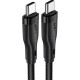 Дата кабель USB-C to USB-C 1.2m 3A C8-03 Acefast (6974316282716)
