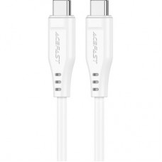 Дата кабель USB-C to USB-C 1.2m 3A TPE C3-03 White Acefast (6974316280859) - Фото