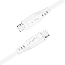 Дата кабель USB-C to USB-C 1.2m 3A TPE C3-03 White Acefast (6974316280859) - Фото