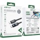 Дата кабель USB-C to USB-C 1.2m 60 W digital display C15-03 Black Acefast (6974316283720)
