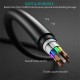 Дата кабель Кабель USB 2.0 Type-C M-M, 0.5 м,чорний Choetech Choetech (CC0001-V4-PE)