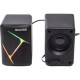 Акустическая система Maxxter CSP-U004RGB USB Black (CSP-U004RGB)