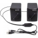 Акустическая система Maxxter CSP-U004RGB USB Black (CSP-U004RGB)