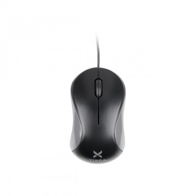 Мишка Vinga MS-882 black — gray