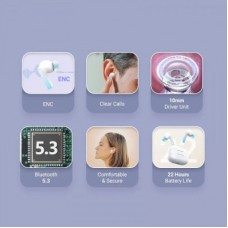 Наушники Vention Elf Earbuds E04 White (NBIW0) - Фото