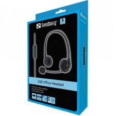 Навушники Sandberg Office USB Black (126-12) - Фото