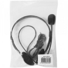Навушники Sandberg Headset Bulk 3,5 мм + converter 2х3,5 мм Black (825-30) - Фото