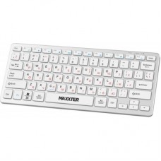 Клавіатура Maxxter KBW-C01S-UA Wireless UA White (KBW-C01S-UA) - Фото