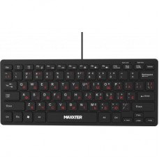 Клавіатура Maxxter KBM-C01B-UA USB UA Black (KBM-C01B-UA) - Фото