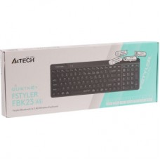 Клавіатура A4Tech FBK23 AS Wireless/Bluetooth Black (4711421001168) - Фото